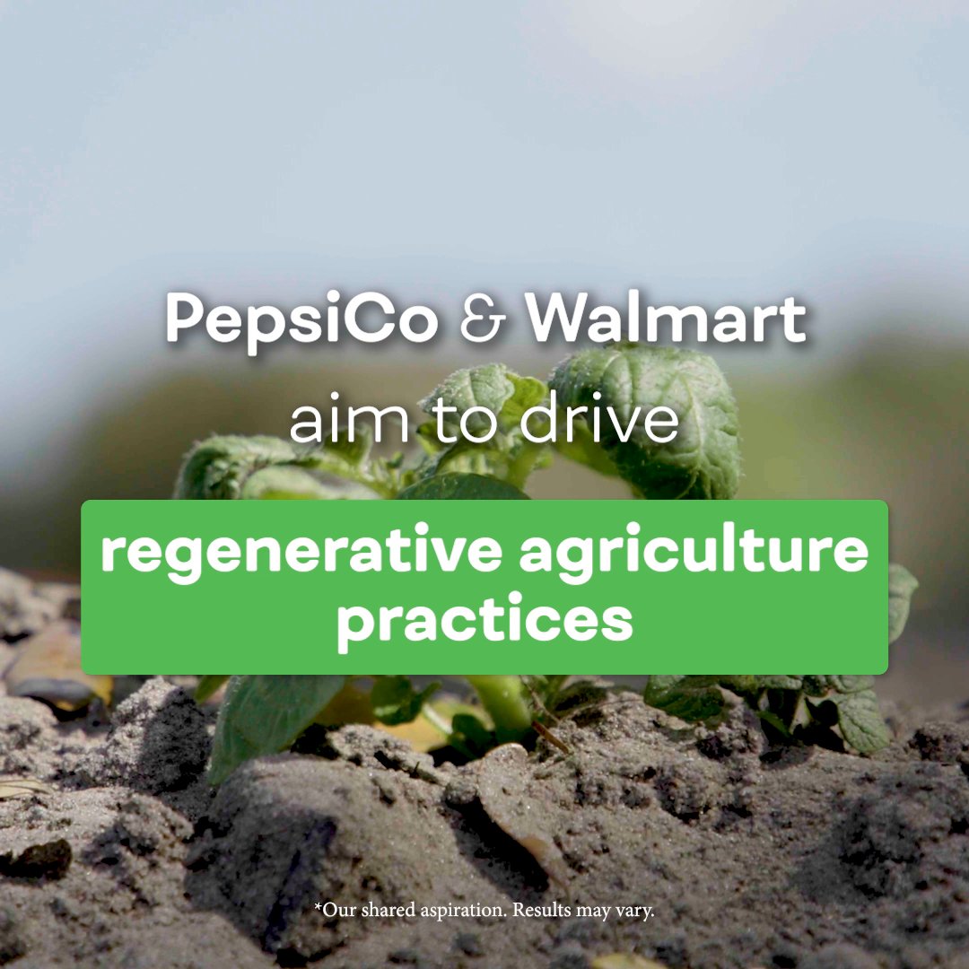 We’ve just announced a new collaboration with Walmart to help drive #RegenerativeAgriculture practices across 2 million+ acres of farmland in the U.S. + Canada! This $120 million investment aims to help improve soil health, reduce GHG emissions + more: