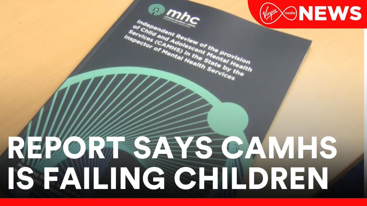 #WATCH Ireland’s child mental health services are “failing” and parents can't be guaranteed safe and effective care for their children That’s according to a review of CAMHS by the Mental Health Commission News Correspondent @newschambers reports ⤵️ #VMNews