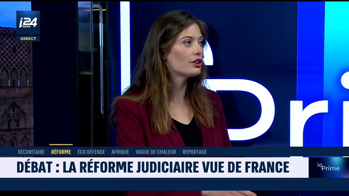 "En tant que Française et socialiste, je ne veux pas voir Israël sombrer dans l'illibéralisme, comme c'est le cas de la Hongrie ou de l'Italie." Emma Rafowicz, présidente des jeunes socialistes #LePrime