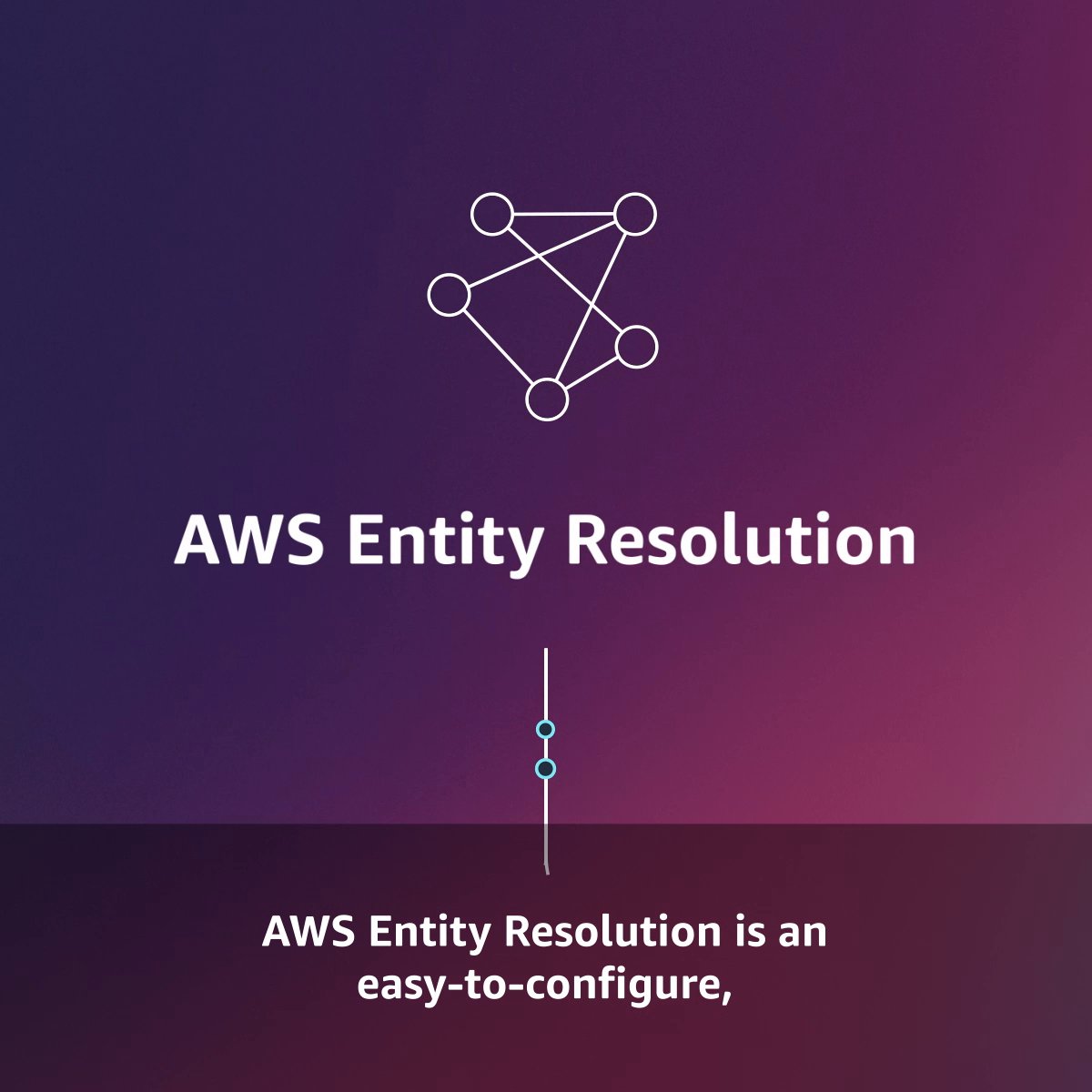 Create unified views of customers interactions with help from the #AWS Cloud ☁️💻💬 #AWSEntityResolution is powered by purpose-built #ML to link records and optimize accuracy for your business needs. #AWSSummit #MachineLearning