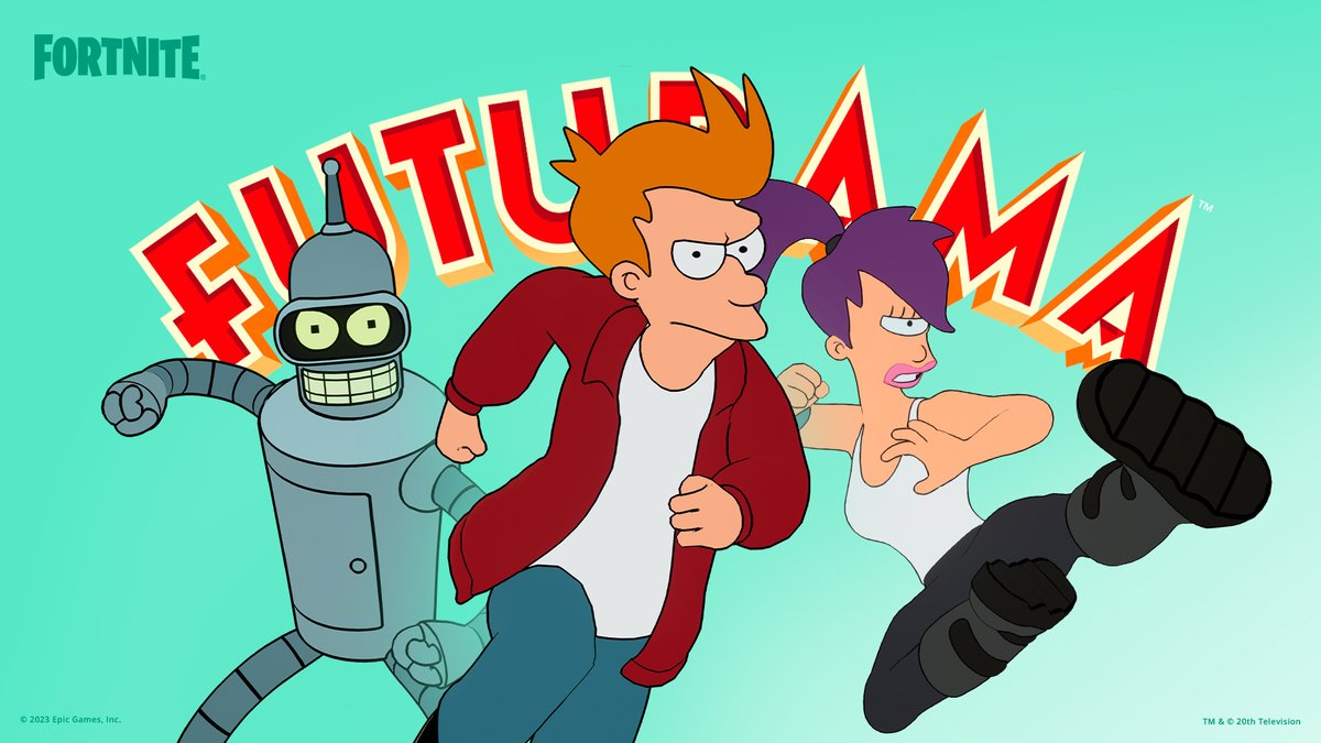 Grab the Bender, Fry and Leela Outfits now! 🔗: