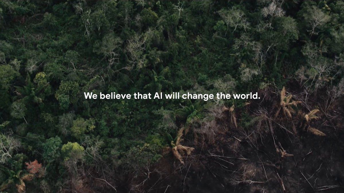 AI can be a powerful force for good in the world, helping us solve a wide variety of humanitarian and environmental issues. Learn more ↓