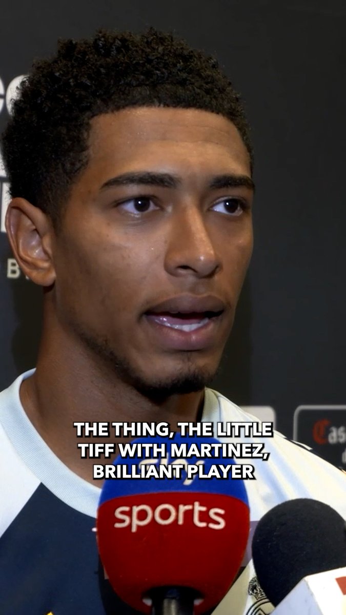 🚨🇦🇷 Jude Bellingham on Lisandro Martinez [BeanymanSports] #MUFC