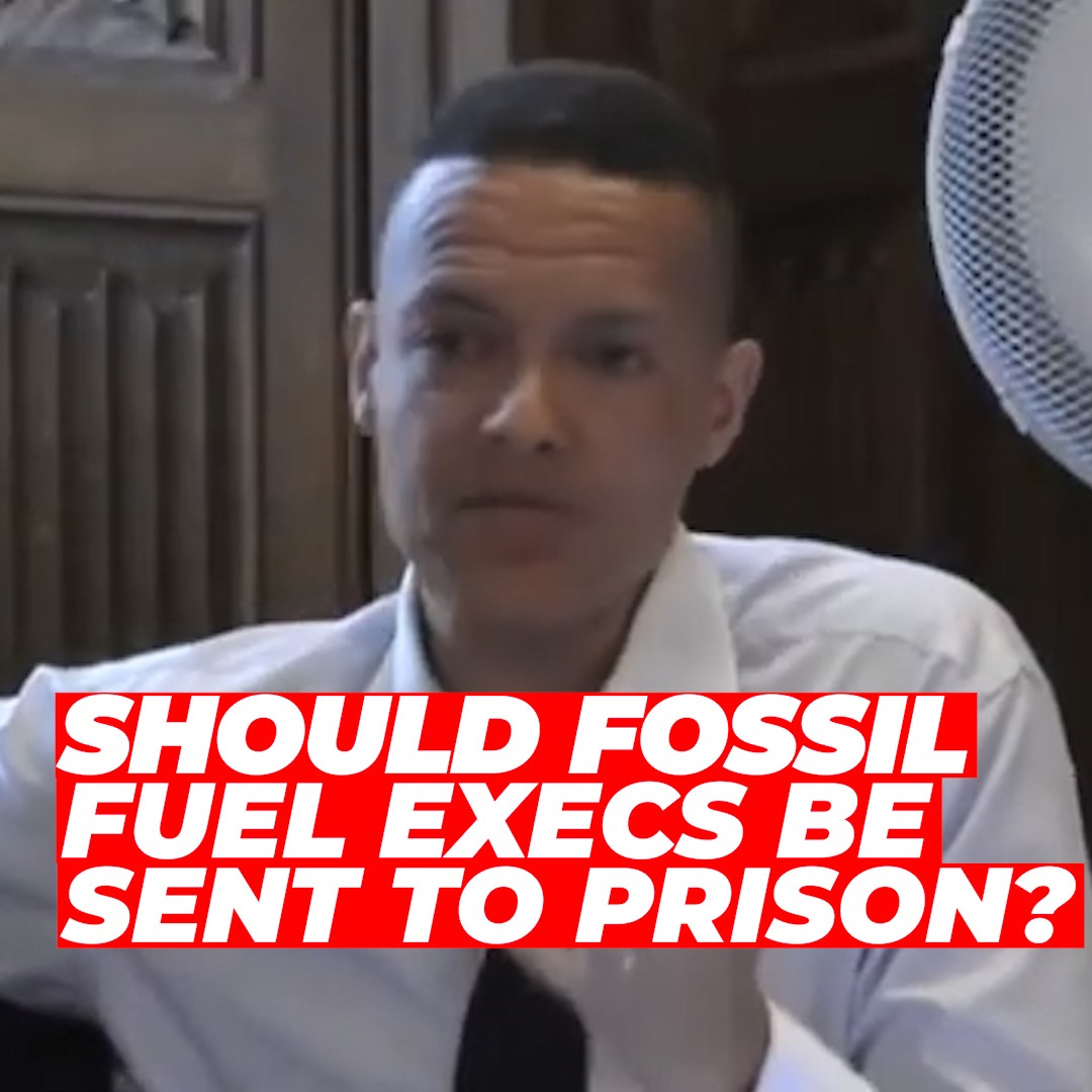 Shell has posted £3.9bn profit. They've known about the harm their product causes since the 1980s. Look at Greece and Italy to see the reality of that harm. Is it time for a new international crime of ecocide to hold fossil fuel companies to account?