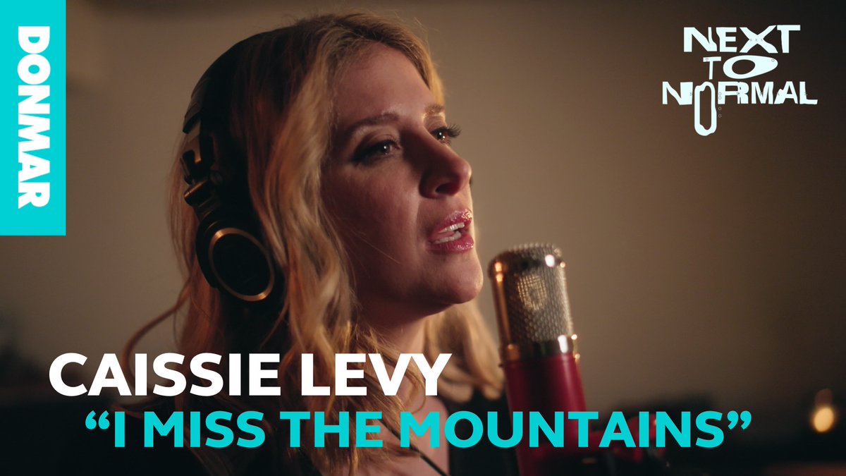 🎧 We’re thrilled to share @CaissieLevy singing ‘I Miss the Mountains’ from NEXT TO NORMAL 🎶 Music by Tom Kitt Book &amp; Lyrics by Brian Yorkey Accompanied by Nick J Barstow (Piano) &amp; Tom Coppin (Guitar) Recorded at The Umbrella Rooms