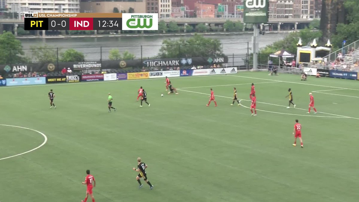 Indy Eleven's Aodhan Quinn only had one thing on his mind. ☄️ 🎥 via USL Championship
