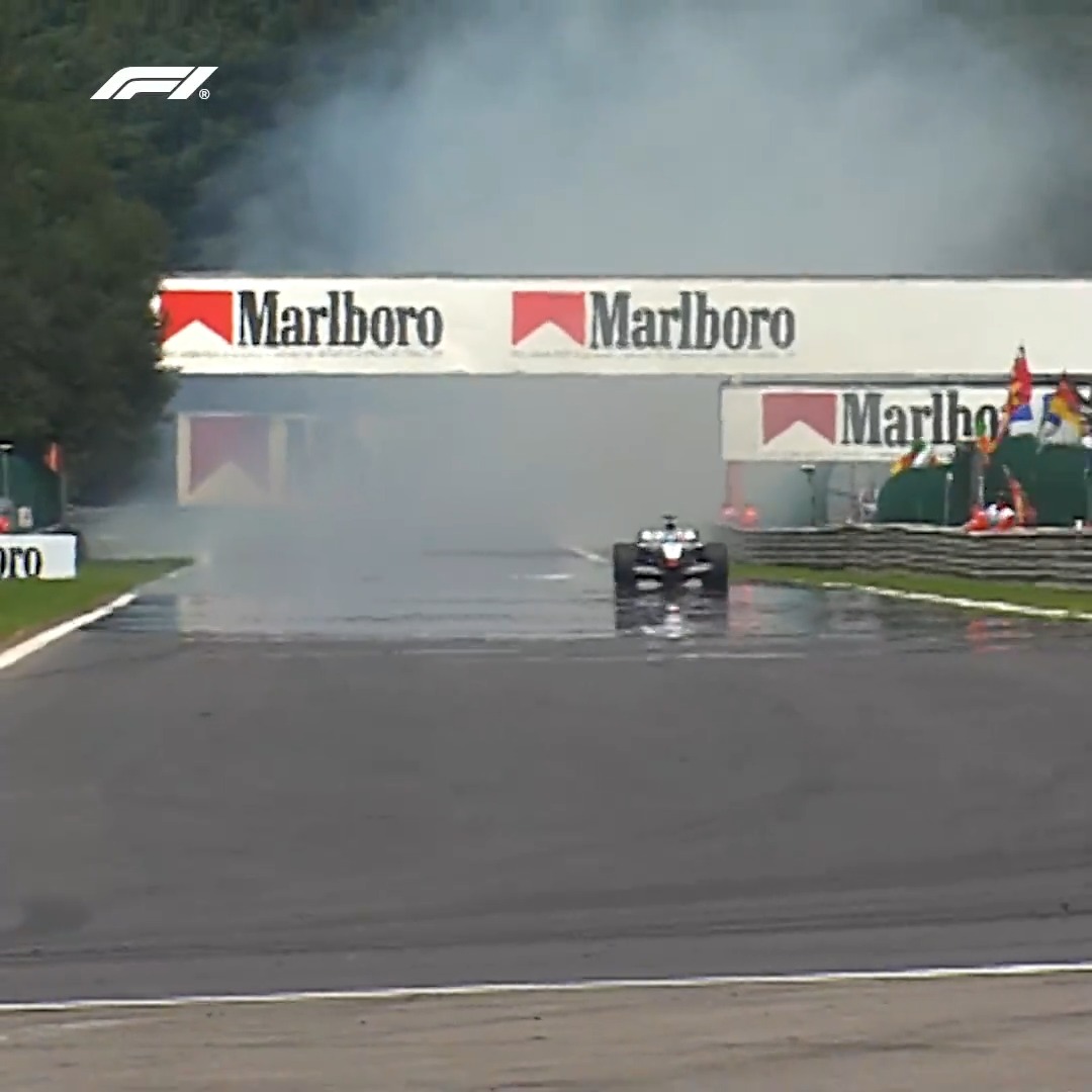Wait for it..... A wild Kimi Raikkonen appears! 😂 #BelgianGP #F1
