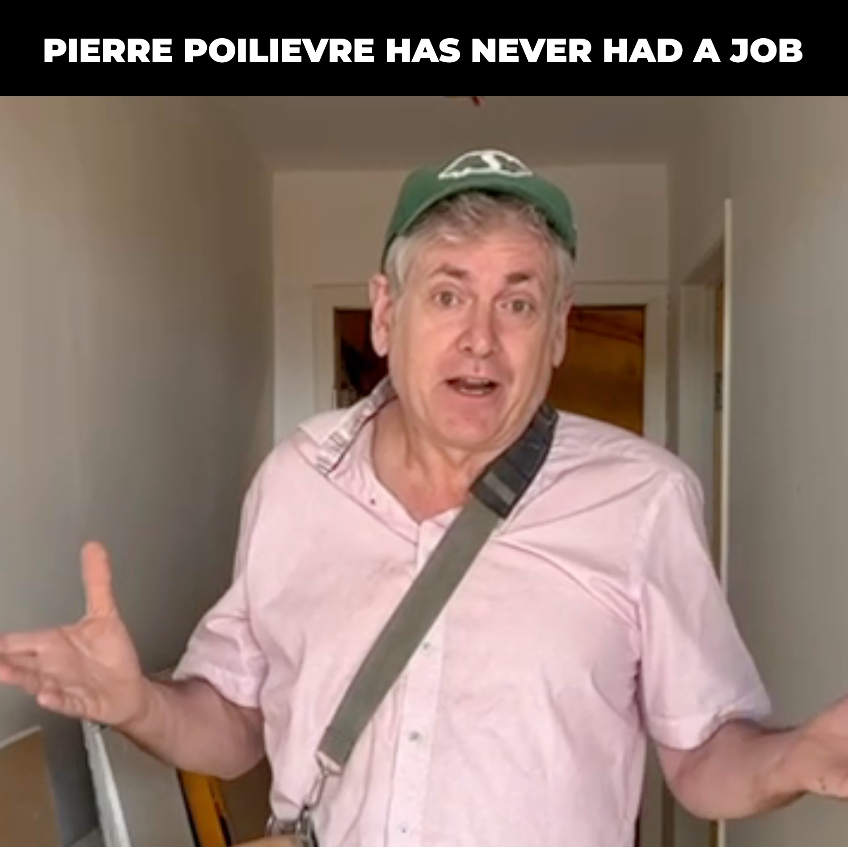 Pierre Poilievre has never had a job. He gets a kick out of tearing down working people - but like Charlie Angus points out - "it's not a good look." Together, we can fight back — and stand up for working people. Join our movement: