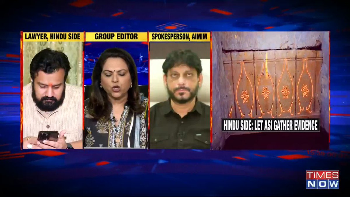 The CJ hearing the case in Allahabad HC too expressed concern over how the ASI would be surveying the Gyanvapi structure: Waris Pathan The director of ASI satisfied the Hon' court with its planned procedure to survey the Gyanvapi structure: Vishnu Shankar Jain tells Navika Kumar