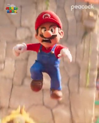 The hits keep coming! The #SuperMarioMovie arrives in 1 week. Streaming Aug 3, only on @Peacock.