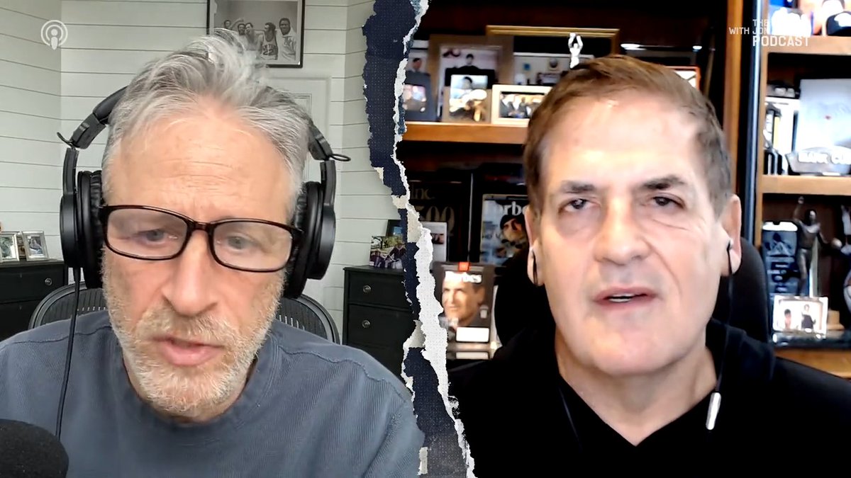 “When I look at the intricate workings of Wall Street, it doesn’t look that much different from the shit that Sam Bankman-Fried pulled.” - Jon Stewart spoke to Mark Cuban back in December about the legalized corruption permeating our financial and political spheres.