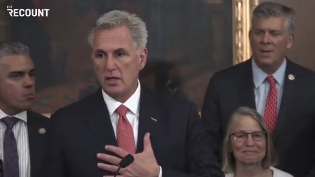 House Speaker Kevin McCarthy says he got “emotionally upset” while watching “Sound of Freedom,” the right-wing film about human trafficking.