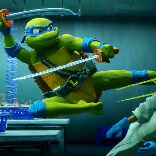 It's time to make moves. Teenage Mutant Ninja Turtles: #MutantMayhem is "the funniest comedy of the year!" Get tickets now and see it only in theatres Wednesday. #TMNTMovie