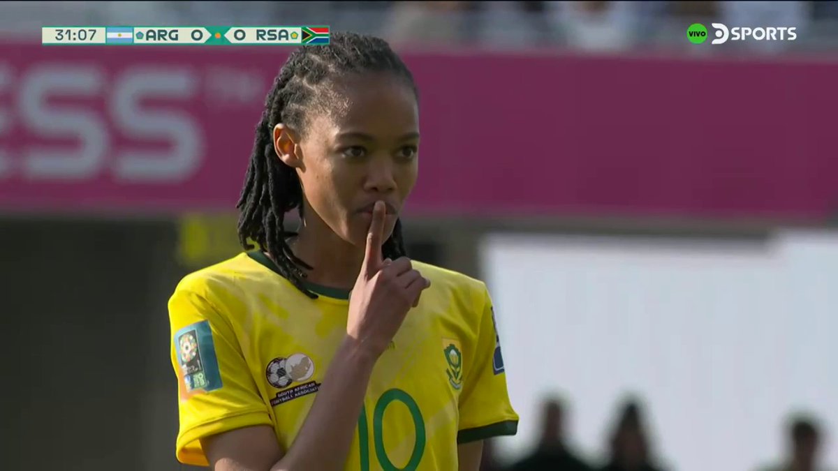 🇿🇦 El 1-0 de Sudáfrica ante Argentina.