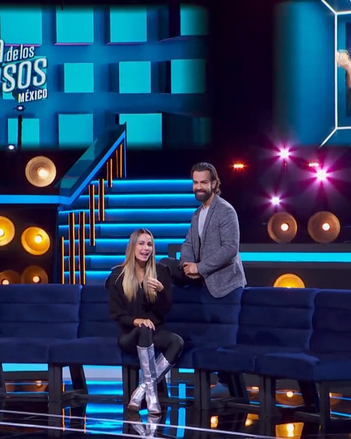 .Odalys Ramirez y Diego de Erice ya están listos para la gala de salvación en #LaCasaDeLosFamososMx 😎