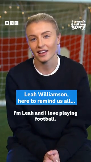 Kids with big ambitions? 😍 Join Lioness Leah Williamson as she reads an inspirational story, Girls Can Do Anything, by Caryl Hart and Ali Pye. Watch #CBeebiesBedtimeStories at 6:50pm & on BBC iPlayer. Leah Williamson Lionesses #Lionesses #WWC2023 #FIFAWWC Caryl Hart, Children’s Author