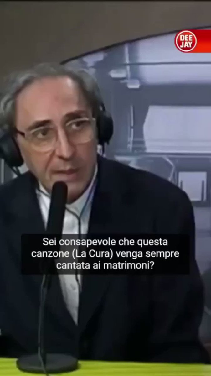 Una canzone d’amore (che è una poesia) senza mai usare la parola amore. La cura di Franco Battiato