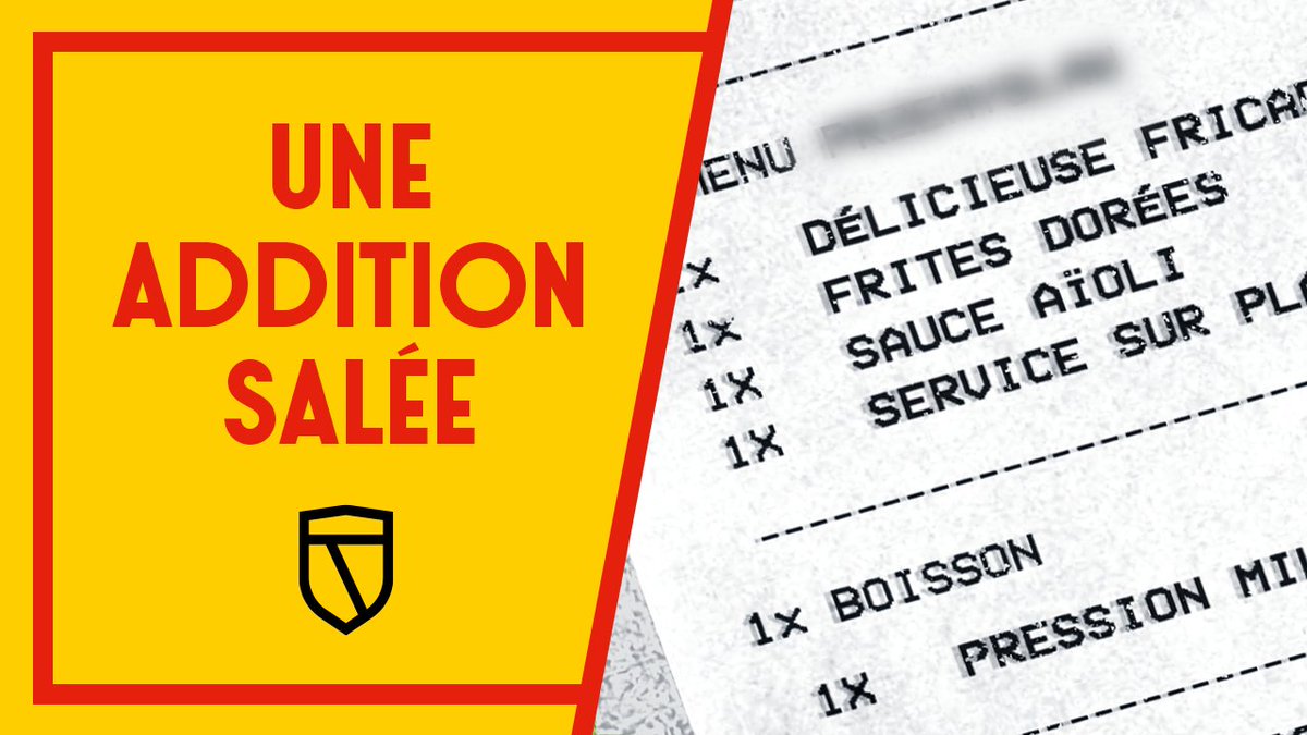Pour une fois, vous allez aimer recevoir une addition salée 🍟🌭🇵🇱