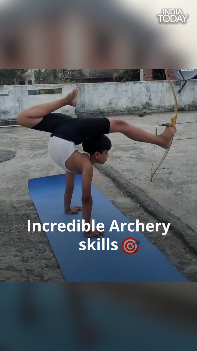 #Watch | This young boy’s archery skills have left the internet amazed. #Viralvideo #Incredible #Archery #Boy