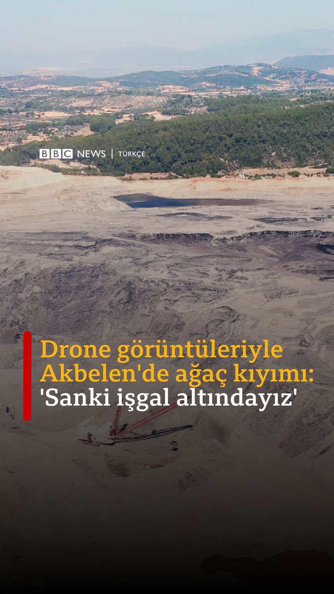 Havadan görüntülerle Akbelen Ormanı'ndaki ağaç kıyımı