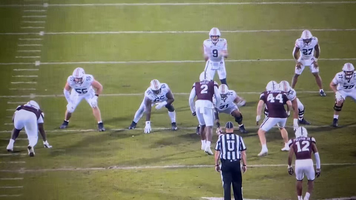 Twelve months ago at this time, we would’ve bet Mississippi State would be sending two DTs to last year’s Panini Senior Bowl. However, that changed when Jaden Crumedy suffered wrist injury in fall camp and missed first 9 games of season. Former teammate & current Seahawks rookie Cam Young boosted his stock in Mobile last February and now Crumedy returns as one of our top-graded DT in 2024 class. Bottom line, Mississippi State Football defense looked different with Crumedy on the field late last season. Crumedy is a good all-around athlete for his size (6040v, 311v), he’s physical at POA, and he does nice job re-directing to make plays behind LOS. Jaden Crumedy also has combination of quickness and explosion to be a legit factor on third-downs at next level (see clip 👇!!!) which is why he could be drafted even higher than Young was last April (4th round). NFL scouts trying to make a case for Crumedy will point to last year’s Georgia game where he did some really good things against Steelers’ first-rounder Broderick Jones—he made💰 that day, for sure. #BestoftheBest , #TheDraftStartsInMOBILE™️