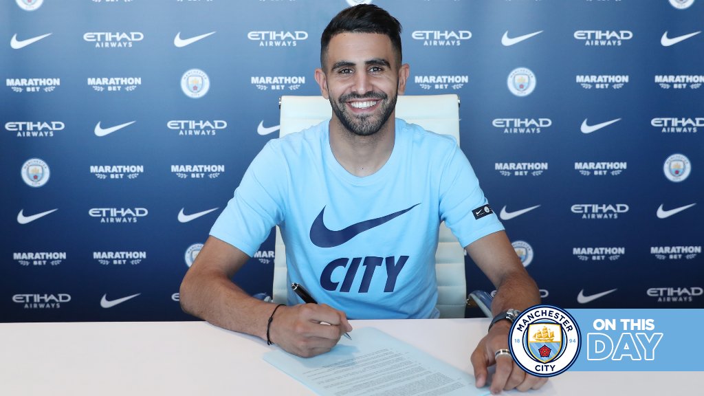 So many huge moments… 🪄🤯 Forever grateful. 🇩🇿🩵 Riyad Mahrez