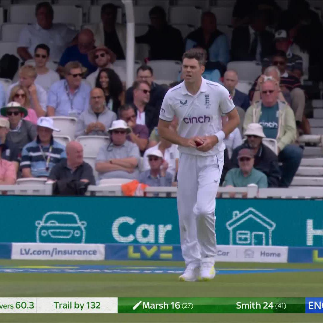Is there a better sight in Test cricket? Stumps cartwheeling and Jimmy Anderson with his finger in the air ☝️ #EnglandCricket | #Ashes