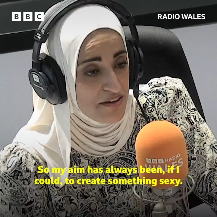 "I am talking about something that will make a woman feel special" 🧡 Winner of the Great British Sewing Bee, Cardiff breast surgeon Asmaa Al-allak, told Eleri Sion why she started making custom bras for her patients.