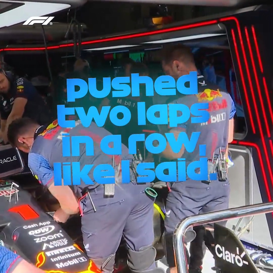 GP 📻: "Slowly getting used to it, Max" 😆 GP versus Max on the radio in stressful situations will never get old 😆 We're glad to see they found a happy understanding in the end! 😂 #BelgianGP #F1 Oracle Red Bull Racing