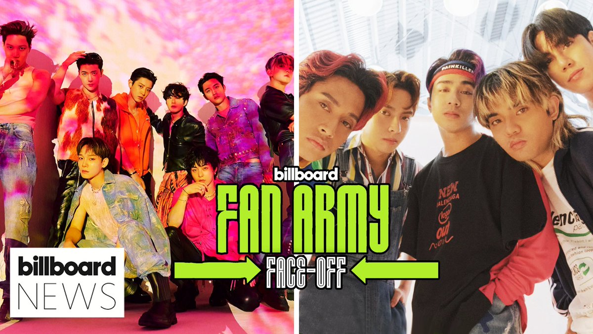 EXO’s EXO-L goes up against SB19’s A’TIN in the quarterfinals of #BBFanArmy2023. #BillboardNews