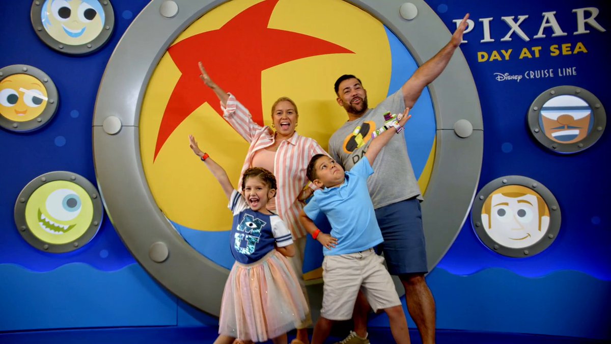 Bounce on board Disney Cruise Line and celebrate beloved Pixar friends and stories during Pixar Day at Sea! Who are you most excited to see? 💛💙❤️