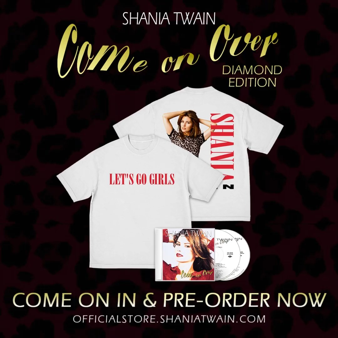 Let's Go Girls isn't just a saying, it's a state of mind 😂 This exclusive Come On Over: Diamond Edition 💎 t-shirt is available to pre-order now!