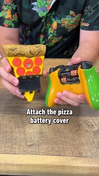 Xbox Pizza-scented controller… HOW DOES IT WORK? #TMNT