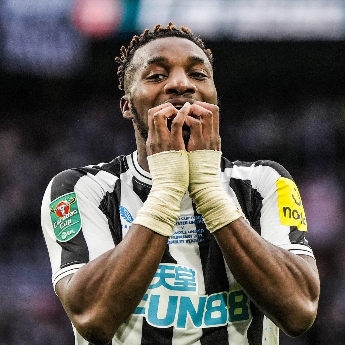 "Once a Geordie, always a Geordie." 🖤 Allan Saint-Maximin waves goodbye to Newcastle 🗣️
