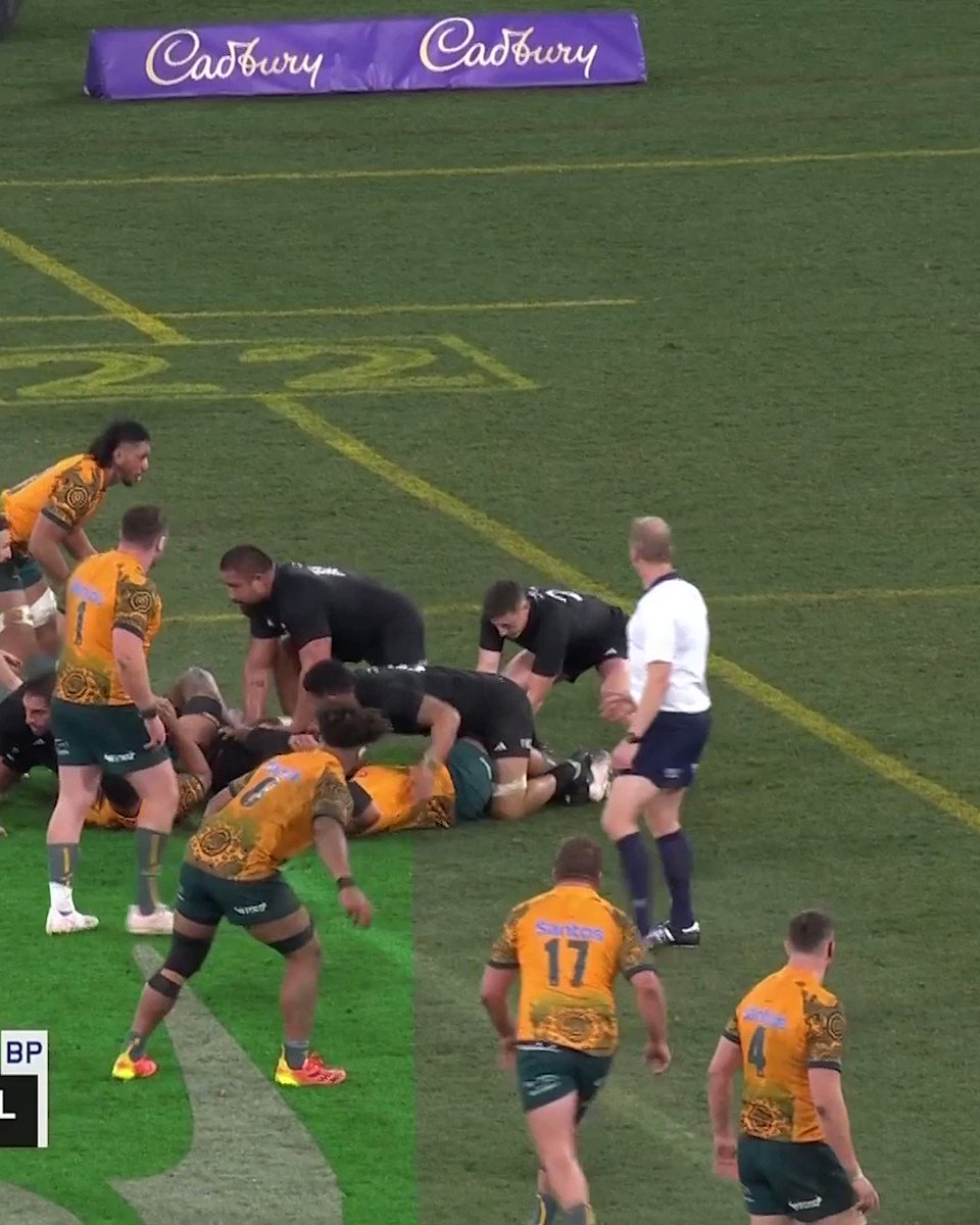 Has the ‘G ever seen something quite like this? #BledisloeCup