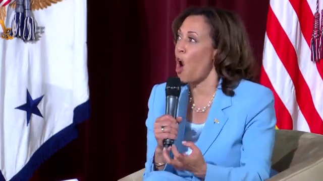 KAMALA HARRIS: “The nature of democracy is — there are two sides to it in terms of the nature of it. There’s a duality!”