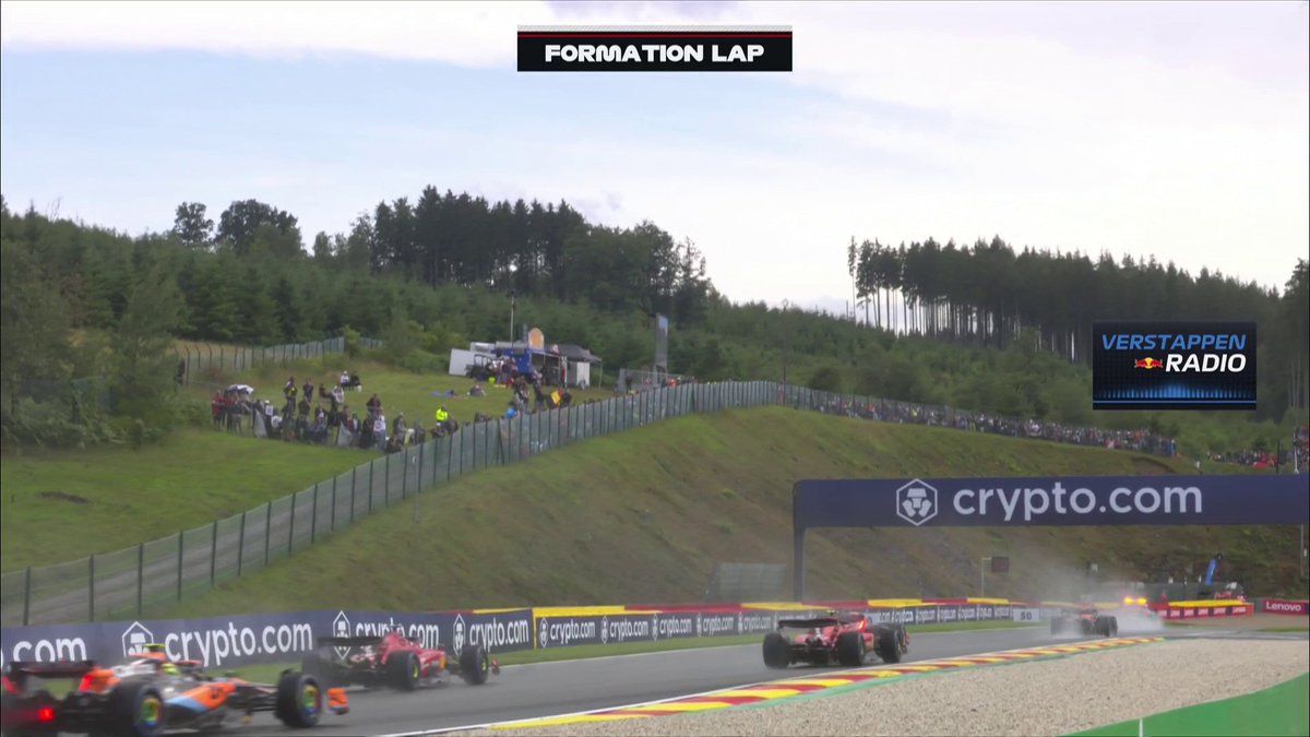 The Sprint will start with four laps behind the safety car and a rolling start ⚠