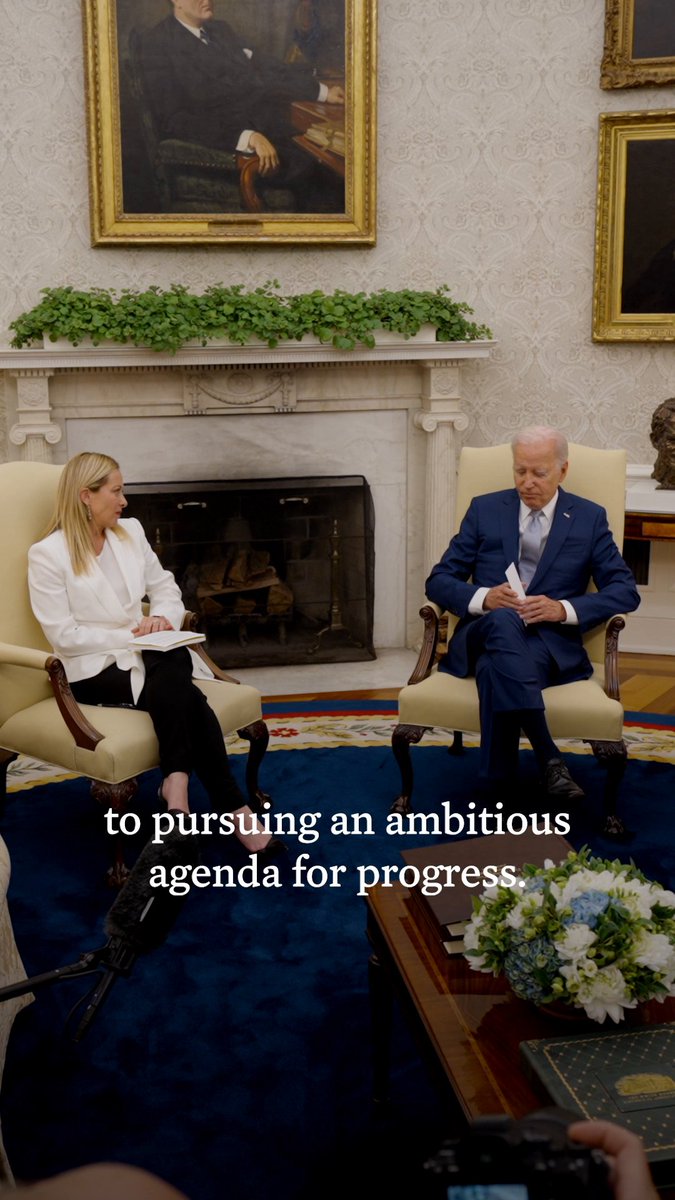 I look forward to continuing to build on the close relationship between the United States and Italy.
