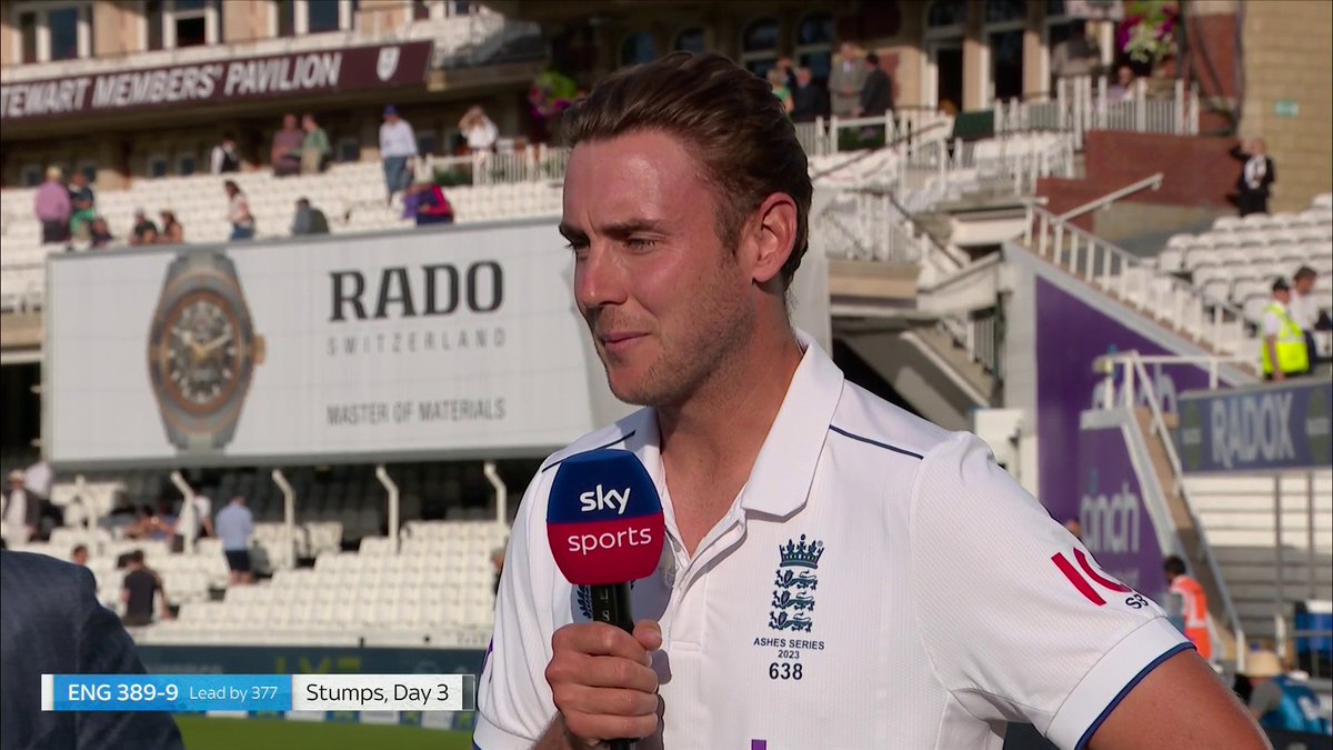BREAKING ๐จ: Stuart Broad announces he will retire from cricket after the Ashes ends.