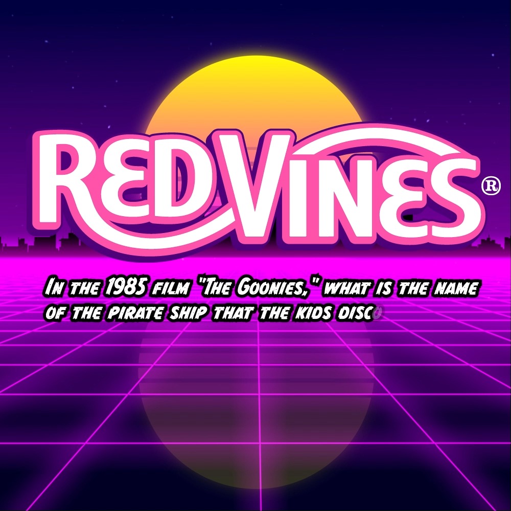 🍿🎬It's time for #RedVinesSummer 80s Movie Trivia! 🎬🍿 Test your knowledge of classic 80s movies and WIN a #RedVines Prize Package! All you have to do is leave a COMMENT by Tuesday with the correct answer for a chance to WIN. 🤩 Don't forget to Share! #PeaceLoveandVines