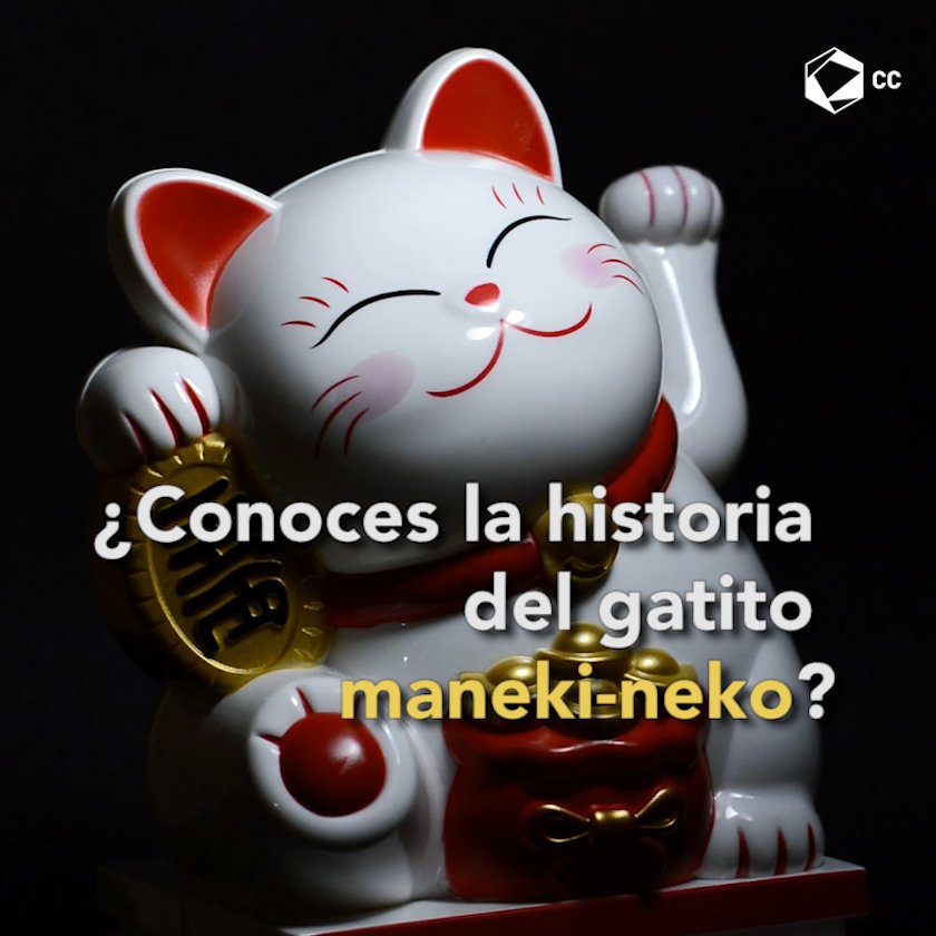 ¿Conoces la historia del Maneki-neko? 😻✨