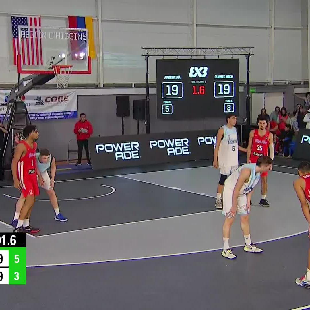 😱 PUERTO RICO WIN IT AT THE BUZZER! 🚨 🇵🇷 #3x3NL x Puerto Rico 3x3