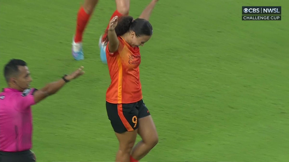 What a strike from Ebony Salmon to put us in the lead! #DTFO