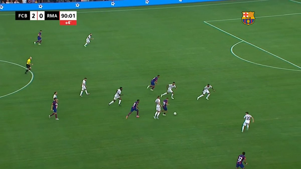Ferran slams the door shut in #ElClásico! 💥