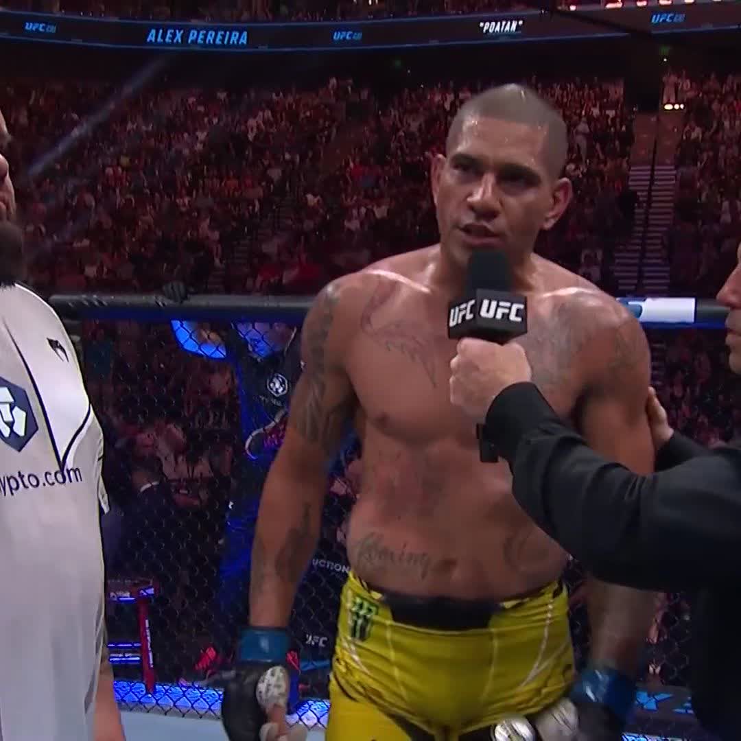 Title shot up next!? Alex "Poatan" Pereira ready for a chance at 205-lb gold after #UFC291