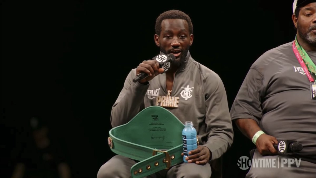 Terence Crawford went at some media members for going against him 😭😭😭
