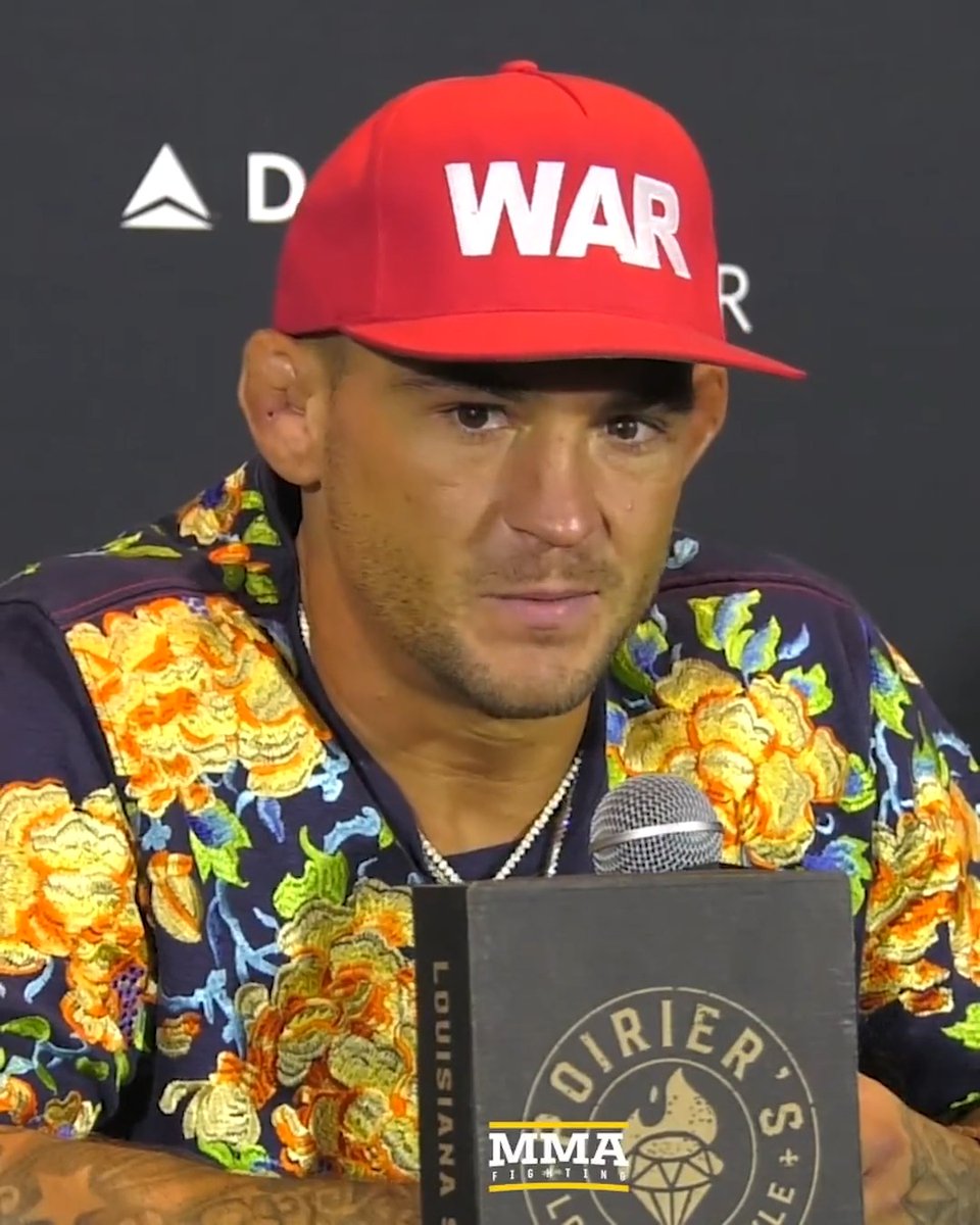 "We’re not at a funeral here. I’ve won. I’ve won life. Where I come from, I already won.” Dustin Poirier isn't hanging his head after #UFC291