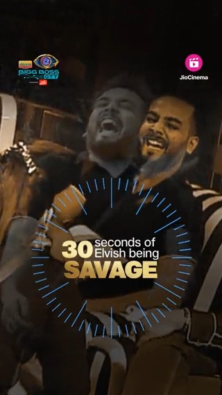 Being savage is in-built in his systumm! Watch this episode of #BiggBossOTT2 streaming free at 9pm tonight. #BBOTT2 #BBOTT2onJioCinema #BiggBossOTT2 #JioCinema Salman Khan #ElvishYadav Elvish Yadav