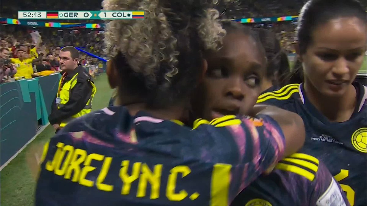 Linda Caicedo - absolutely breathtaking ✨ #COL lead Germany in Sydney! #FIFAWWC