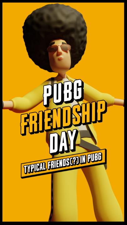 Remind you of anyone? 😁 Tag your friend today! 👫 #PUBGFriendshipDay #InternationalFriendshipDay #PUBG #BATTLEGROUNDS